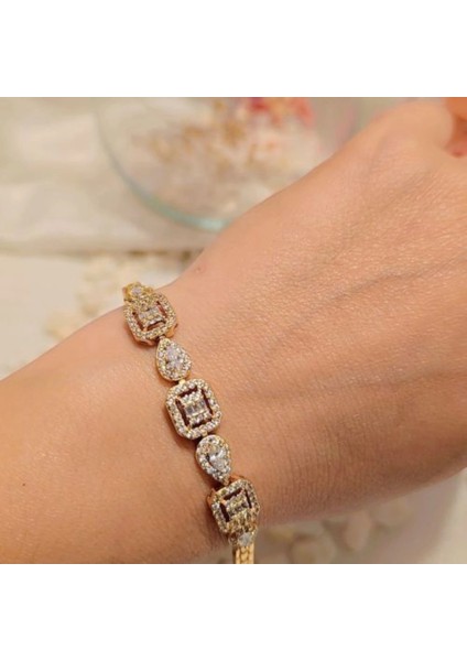 Xuping Taşlı Kuyumcu Model Bileklik