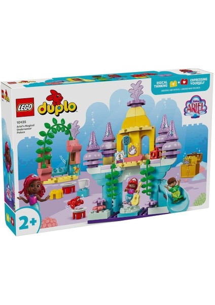 10435 LEGO Duplo Arielin Sihirli Su Altı Sarayı 116 Parça +2 Yaş