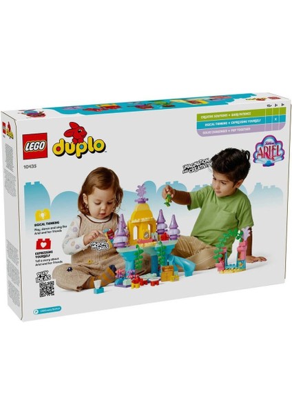10435 LEGO Duplo Arielin Sihirli Su Altı Sarayı 116 Parça +2 Yaş indirimleri