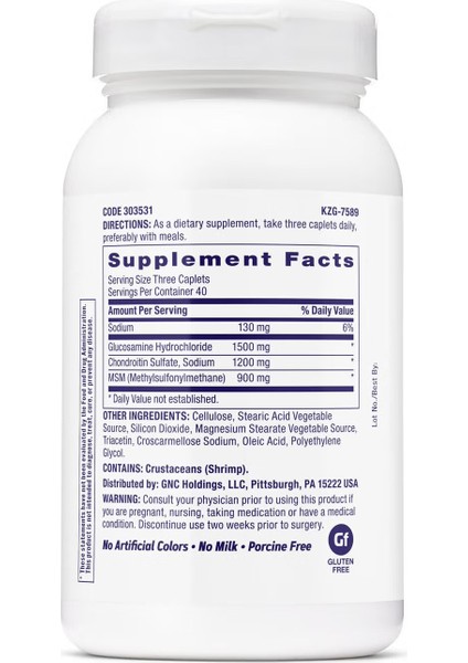 Triflex & Joint Support Originalglucosamina,chondroitin & Plus Msm 120 Tablet fiyatları