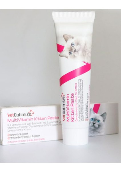 Multivitamin Kitten Pasta (Yavru Kediler Için Multivitamin Desteği) 100 gr