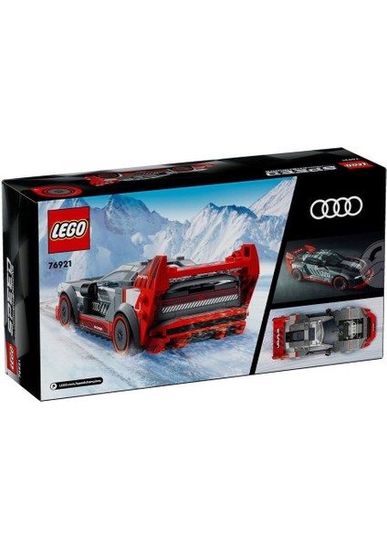 76921 LEGO Speed Champions - Audi S1 E-Tron Quattro 274 Parça +9 Yaş indirimleri