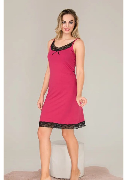 Lady Dantelli Penye Gecelik