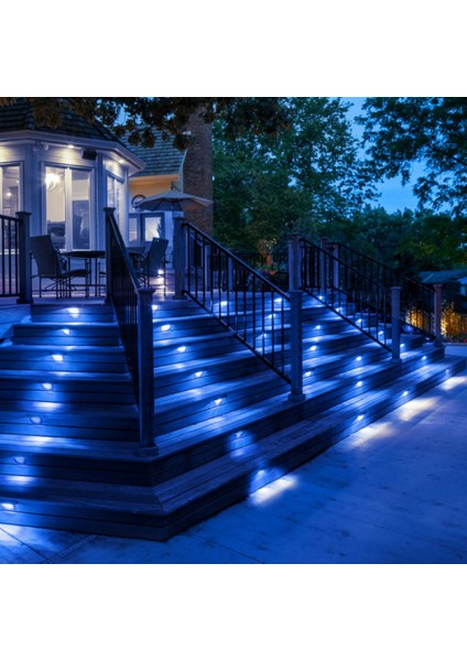 Tekne Merdiven ve Yürüyüş Lambası Krom modelleri