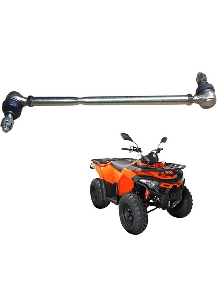 Kuba Viptrack 250 Pro Atv Ön Rot Mili Komple