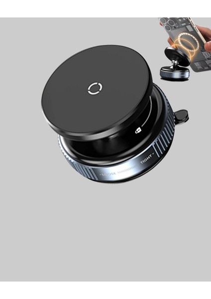 Araç Içi Telefon Tutucu Güçlü Manyetik Vakumlu Model - ME001W-51KBA6 indirimleri