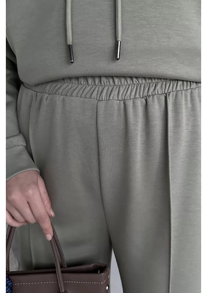 Kapüşonlu Tunik Pantolon Tesettür Ikili Takım P-00019332 fırsatları