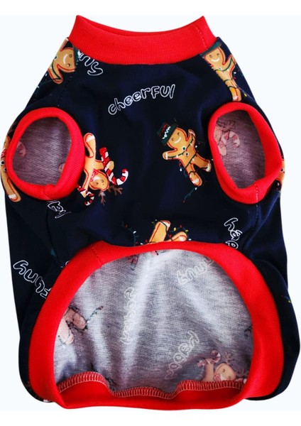 Kedi Köpek Kıyafeti Lacivet Noel Yılbaşı Tshirt modelleri