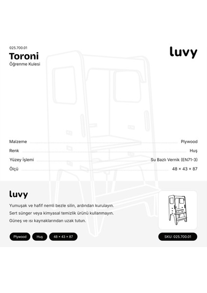 Toroni Öğrenme Kulesi Montessori indirimleri