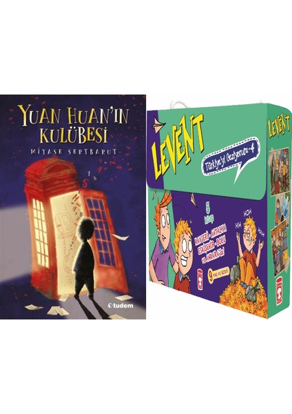 Yuan Huan'ın Kulübesi (Miyase Sertbarut) ve Levent Türkiyeyi Geziyorum 4 Set - (5 Kitap)