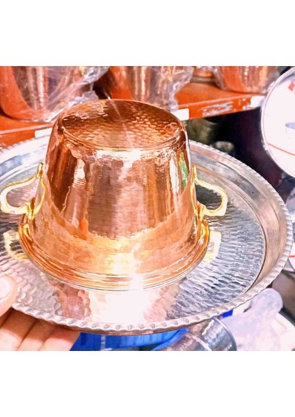 SİİRT PERDE PİLAV TENCERESİ BAKIR fiyatları