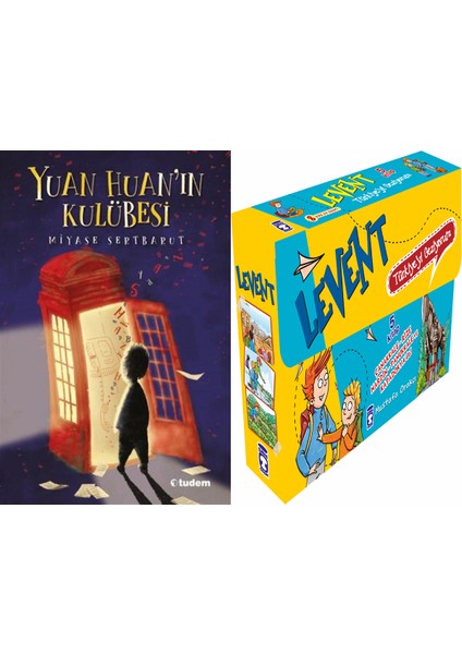 Yuan Huan'ın Kulübesi (Miyase Sertbarut) ve Levent Türkiyeyi Geziyorum 1 Set - (5 Kitap)