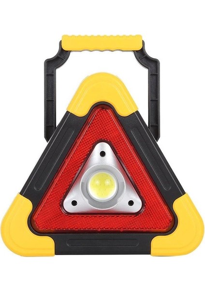 Şarjlı Üçgen Uyarı Lambası - 500 Lümen Cob LED Çalışma Işığı, Acil Durum ve Tamir Lambası fiyatları