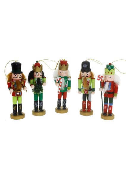 12CM Renkli Kurşun Asker Seti, 5'li Karışık Renkler