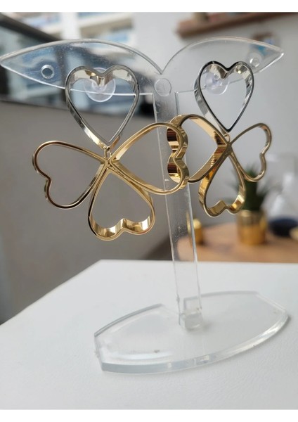 Çift Renkli Bijuteri Küpe