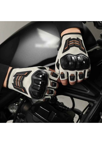 Unisex Korumalı Yarım Parmak Premium Motorsiklet Eldiveni modelleri