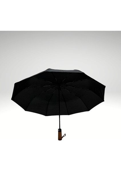 Kahve Saplı 10 Telli Otomatik Uv Korumalı Rüzgar Dayanıklı Şemsiye fiyatları