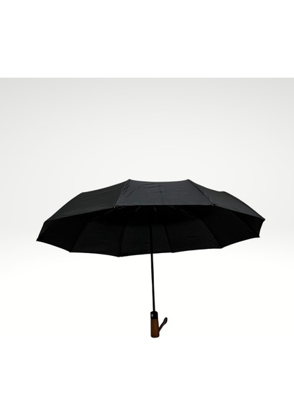 Kahve Saplı 10 Telli Otomatik Uv Korumalı Rüzgar Dayanıklı Şemsiye modelleri