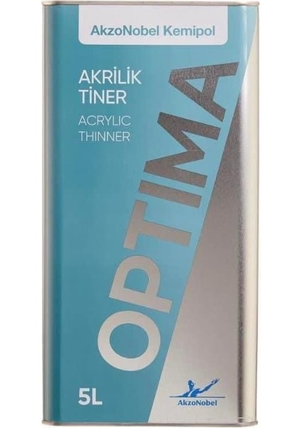 Optima Akrilik Tiner Hızlı 5 Litre