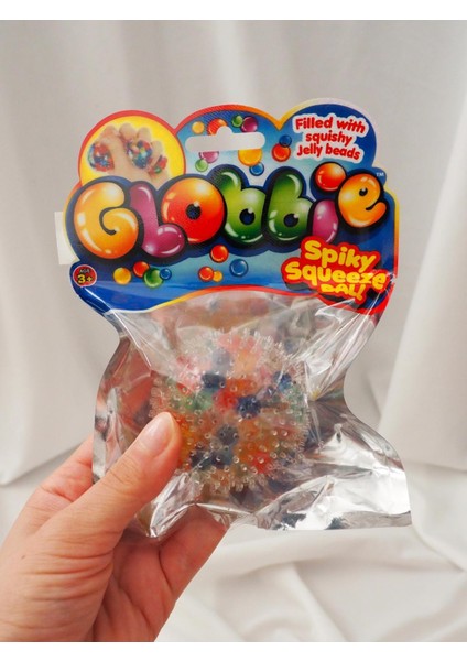 Globbie Renkli Stres Topu, Jöle Boncuk Dolgulu, Sıkılabilir Duyusal Oyuncak fiyatları