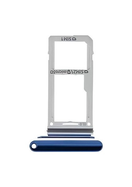 Samsung Note 8 N950F Sim Çekmecesi Mavi + Hafıza Kart Yuvası