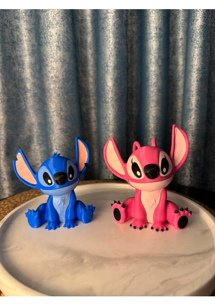 Angel & Stitch 3D Figür