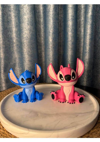 Angel & Stitch 3D Figür modelleri