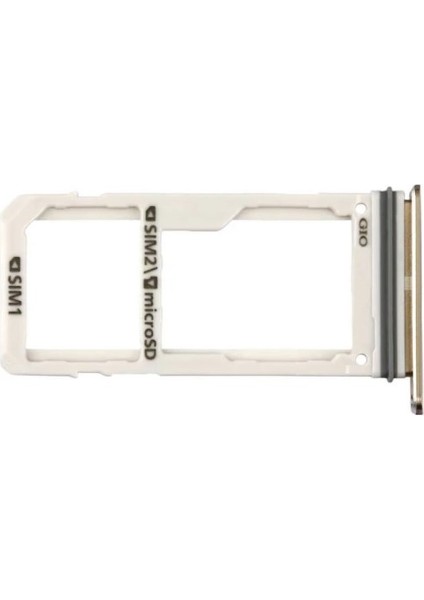 Samsung Note 8 N950F Sim Çekmecesi Gold + Hafıza Kart Yuvası