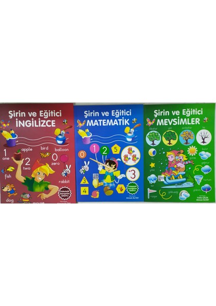 Şirin ve Eğitici Mevsimler+Şirin ve Eğitici Matematik+Şirin ve Eğitici Ingilizce