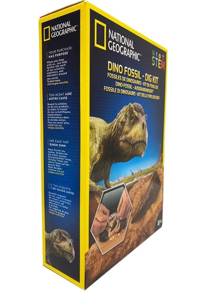 National Geographic Dinozor Kazı Seti - Çocuklar Için Büyüleyici Kazı Setleri, Replika T-Rex Dişi fiyatları
