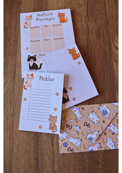 Planlayıcı Set Desenli 50 Yp. + Zarf fiyatları