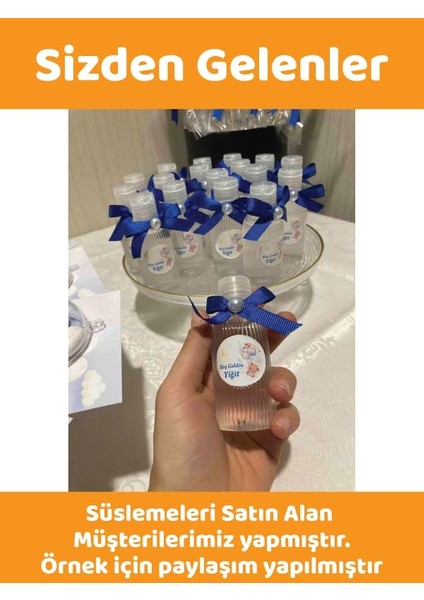 25 Adet 50 ML DNZ21 Şeffaf Fliptop Kapak Dezenfektan Kolonya Parfüm Hediyelik Nikah Nişan Düğün İçin Boş Plastik Şişe