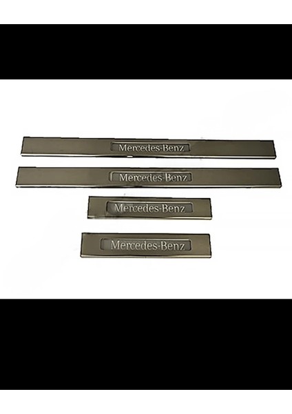 Mercedes Marşpiye LED Yazısı W163 Set Mavi LED