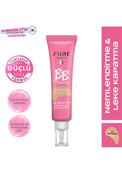 Bb Krem SPF50 Pa++++ Natural 30 ml