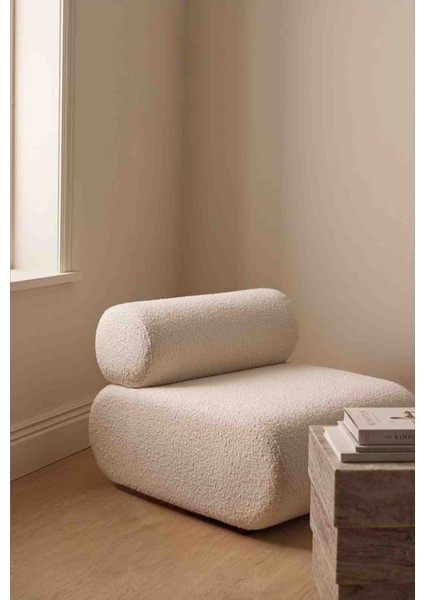 Luna Berjer , Teddy , Beyaz , Tekli Koltuk , Ofis , Cafe , Ev