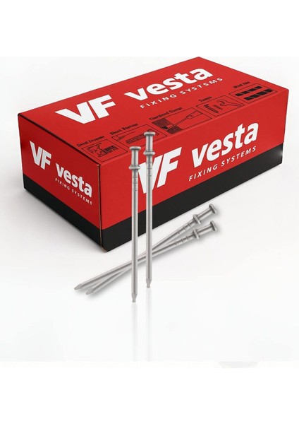 Han 3,0X75 Sökülebilir Kalıpçı Çivisi Tsc 6X60 1000'LI Paket | Profesyonel Kalıp Çivisi fiyatları