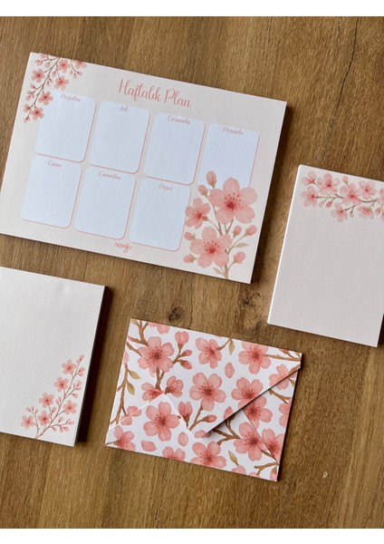 Planlayıcı Set Desenli 50 Yp. + Zarf fiyatları