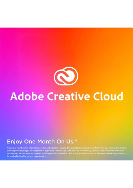 Creator Sdxc Uhs-Ii 256 GB Bellek Kartı, V60, 6k & 4K Uhd, Okuma Hızı, 280 Mb/s'ye Kadar, Su indirimleri