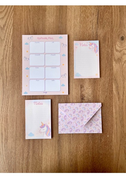 Planlayıcı Set Desenli 50 Yp. + Zarf fiyatları