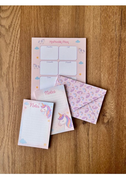 Planlayıcı Set Desenli 50 Yp. + Zarf modelleri