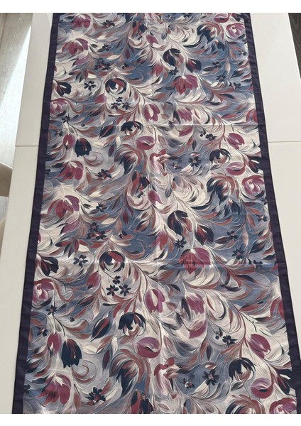 Lale Desenli Soft Şal