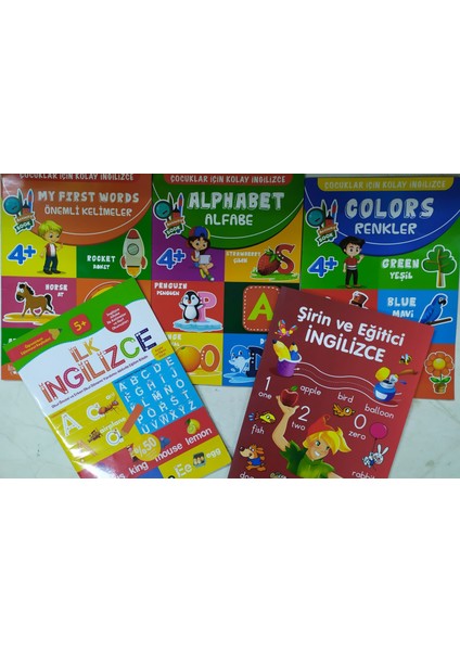 Çocuklar Için Kolay Ingilizce 5 Kitap