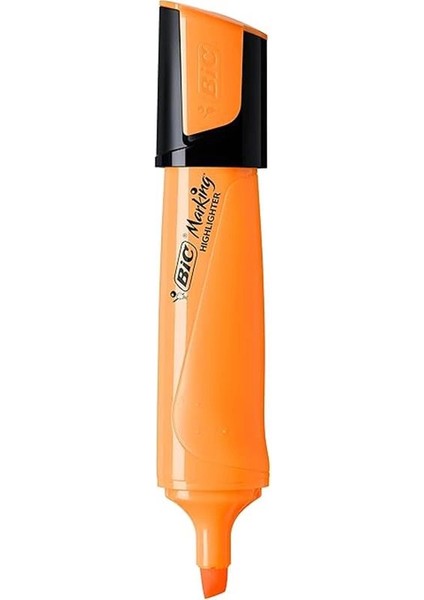 Marking Flat Highlighter Fosforlu Kalem 10'lu Kutu Turuncu fiyatları