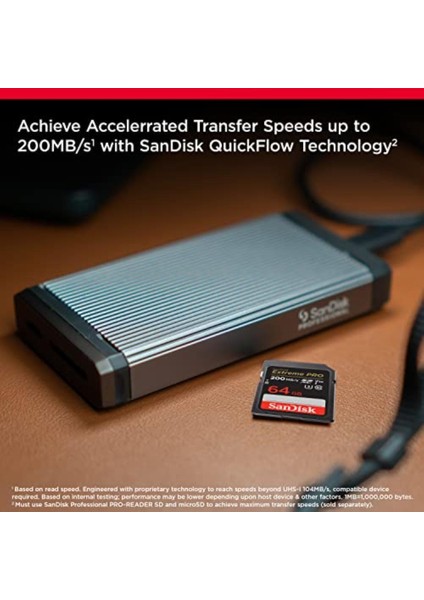 Extreme Pro Sdxc Uhs-I Hafıza Kartı 64 GB (V30, Aktarım Hızı 200 Mb/sn, U3, 4K UHD Videolar, fiyatları