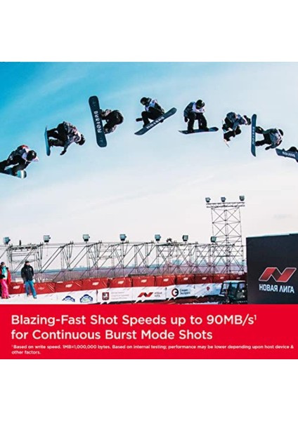 Extreme Pro Sdxc Uhs-I Hafıza Kartı 64 GB (V30, Aktarım Hızı 200 Mb/sn, U3, 4K UHD Videolar, modelleri