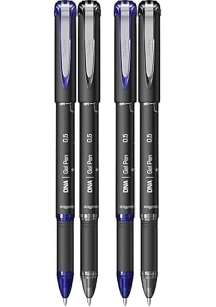 Scrıkss Offıce Dna 0.5 mm Jel Kalem Mavi & Siyah 2'li Blister, 0.5 mm 2li Paket fırsatları