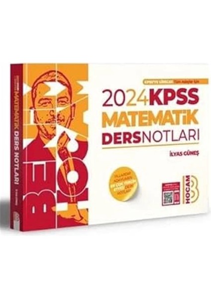 Benim Hocam Yayınları 2024 Kpss Matematik Video Ders Notları fiyatları