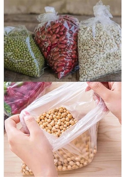 Naksan Arma Şeffaf Naylon 3 Lük 25X42 Cm. Bakkaliye Poşeti Torbası - 1 Kg. - Ort. 140 Adet - 1 Paket modelleri