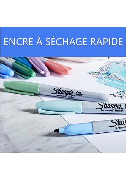 Fine Permanent Markör, Mystic Gems, 12'li Paket modelleri