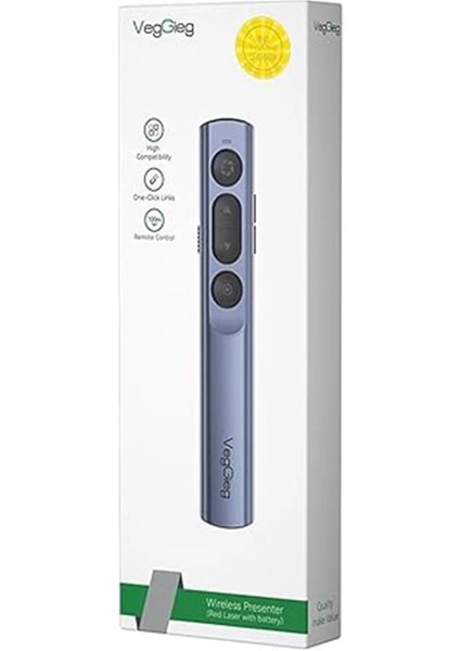 Kırmızı Lazer Presenter Kablosuz Sunum Kumandası